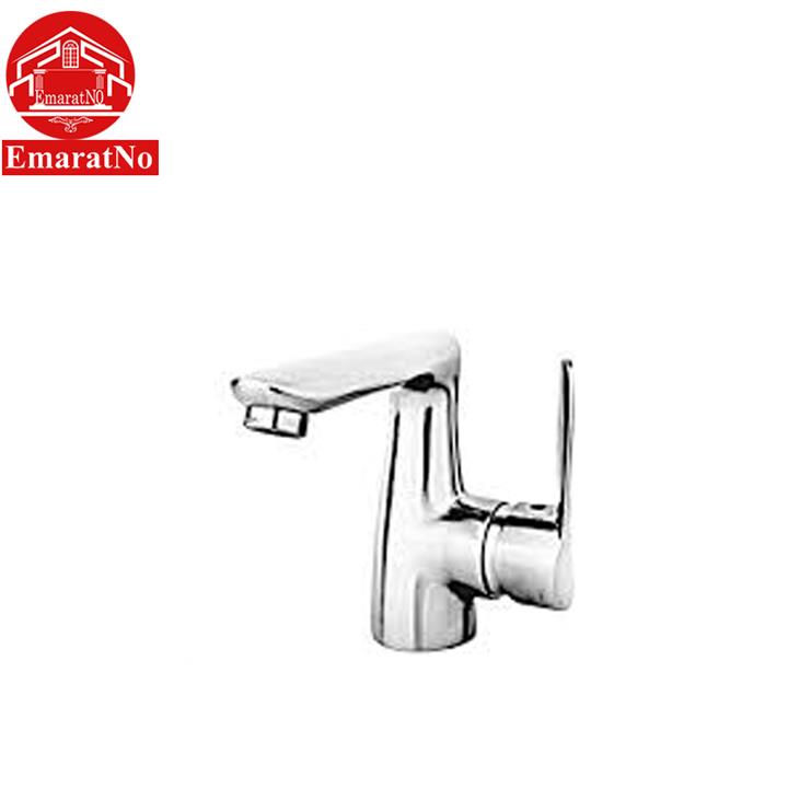 شیر روشویی ثابت اهرمی راسان مدل رابیت کروم Rassan Rabit Chrome Basin Faucets